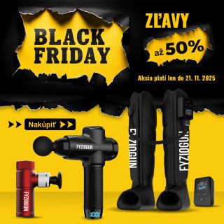 💥 BLACK FRIDAY JE TU! Prémiová regenerácia za najlepšie ceny roka! 🔥 Zľavy až 50 % na masážne pištole a kompresné...